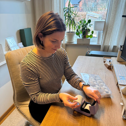 Järjestä uudelleen Instagramissa Niimbotin tarratulostimella