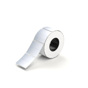 Etiketit hopeaa - 30 x 30 mm (225 kpl)