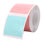 Niimbot Label roll - Candy, pyöreä 34 x 34 mm, 200 kpl (2 rullaa) - LabelMate
