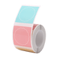 Niimbot Label roll - Candy, pyöreä 34 x 34 mm, 200 kpl (2 rullaa) - LabelMate