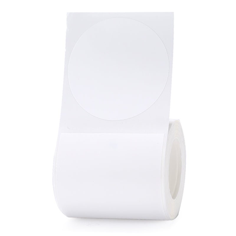Niimbot Label Roll - Valkoiset etiketit, pyöreä, 31 x 31 mm, 210 kpl - LabelMate