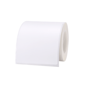 Niimbot etikettirulla - Valkoiset tarrat 45 x 80 mm, 95 kpl * 2 (2 rullaa) - LabelMate